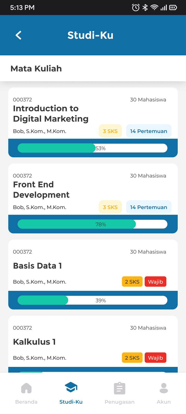 Kampus Gratis (LMS) screenshot 3