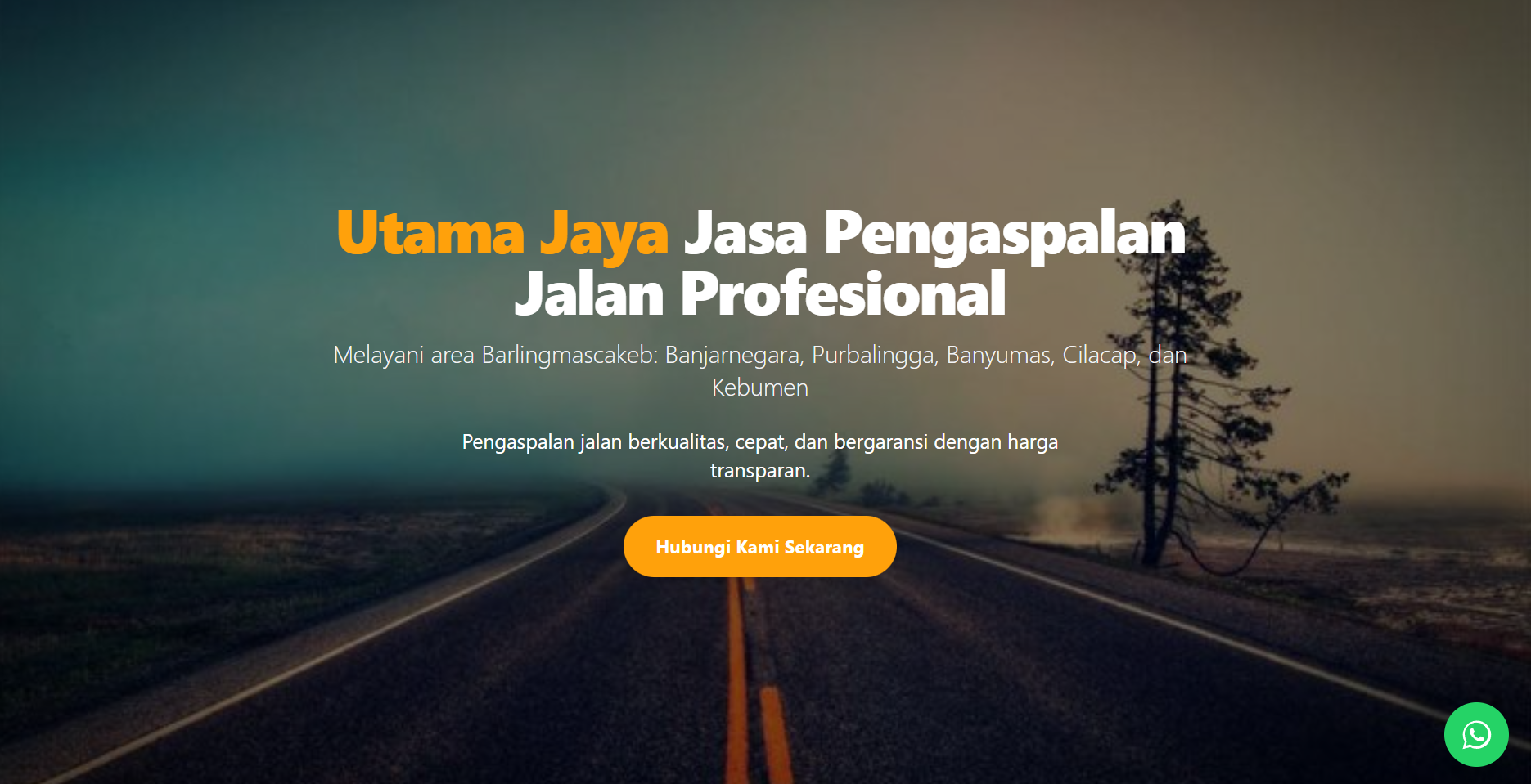 Landing Page - Utama Jaya screenshot 1